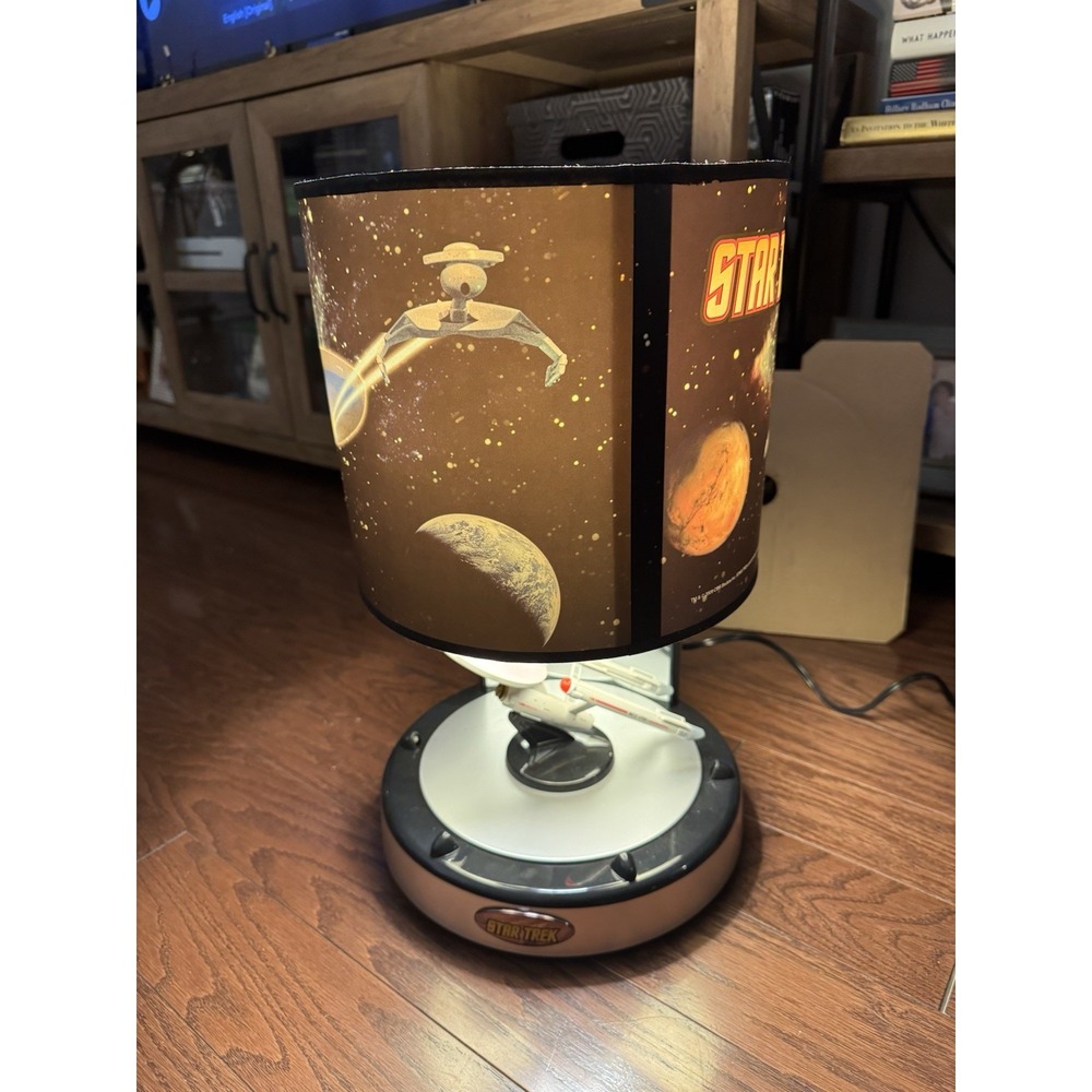 Star Trek Rotating Table Lamp Rabbit Tanaka Entertainment - Doesn't Rotate - Picture 8 of 11